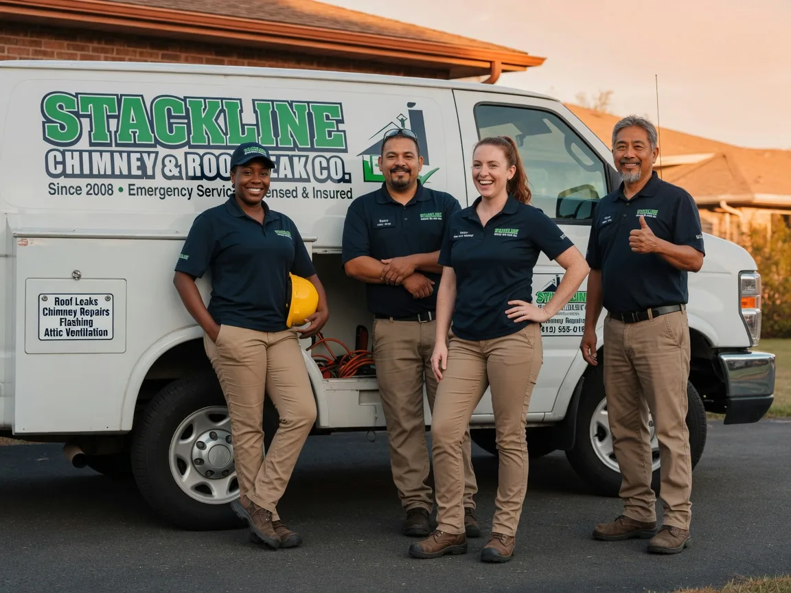 Chimney flashing repair company in Republic, KS